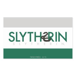 Harry Potter | Slytherin House Pride Logo Rectangular Sticker