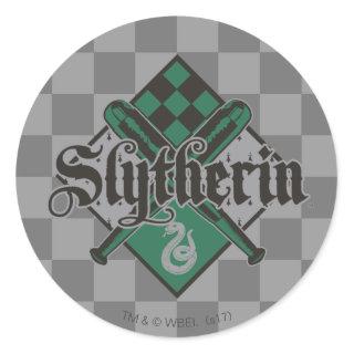 Harry Potter | Slytherin QUIDDITCH™ Crest Classic Round Sticker