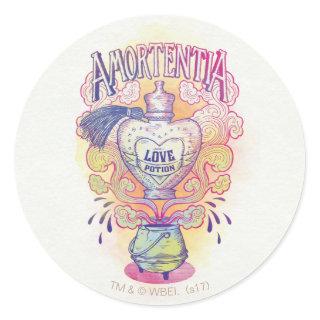Harry Potter Spell | Amortentia Love Potion Bottle Classic Round Sticker