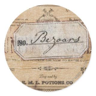 Harry Potter Spell | Bezoars Classic Round Sticker