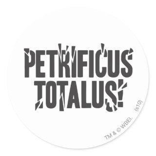 Harry Potter Spell | Petrificus Totalus! Classic Round Sticker