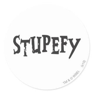 Harry Potter Spell | Stupefy Stunning Spell Classic Round Sticker
