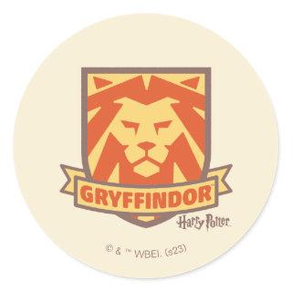 HARRY POTTER™ | Summer Magic GRYFFINDOR™ Crest Classic Round Sticker