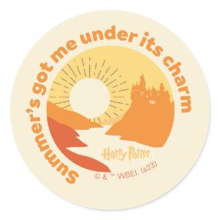 HARRY POTTER™ | Summer Magic HOGWARTS™ Castle Classic Round Sticker