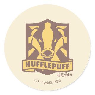 HARRY POTTER™ | Summer Magic HUFFLEPUFF™ Crest Classic Round Sticker