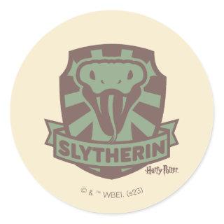 HARRY POTTER™ | Summer Magic SLYTHERIN™ Crest Classic Round Sticker