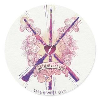 Harry Potter | Until The Very End Classic Round Sticker