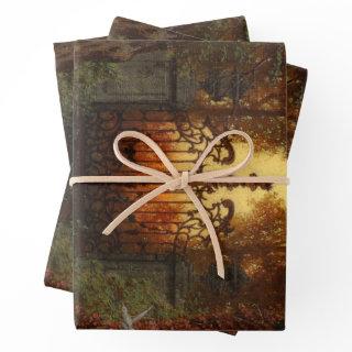 Haunted Castle Gate (by Ferdinand Knab)  Sheets