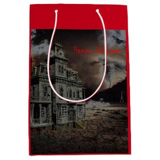 Haunted House Halloween Medium Gift Bag
