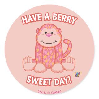 Have A Berry Sweet Day Classic Round Sticker