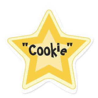 Have a Cookie - Sarcastic Gold Star Awards Star Sticker