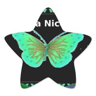 Have a Nice Day and a better night butterfly.png Star Sticker