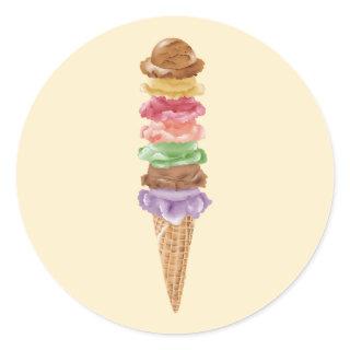 Have A Sweet Birthday Classic Round Sticker