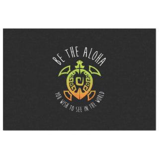 Hawaii Turtle Aloha Tissue Paper