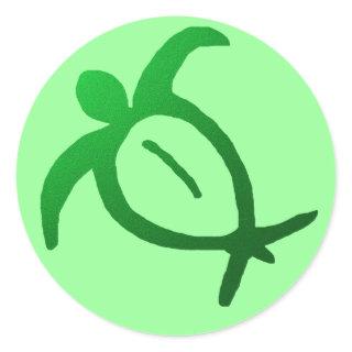 Hawaiian Honu Petroglyph - Sticker