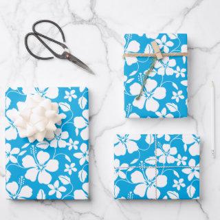 HAWAIIAN HULA (HIBISCUS) BLUE  SHEETS