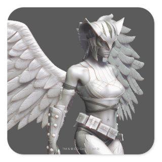 Hawkgirl Square Sticker