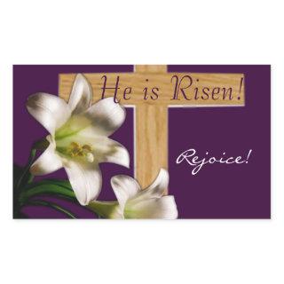 He Is Risen!  Easter Stickers