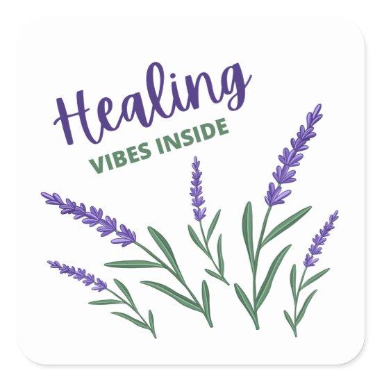 Healing Vibes Inside Sticker