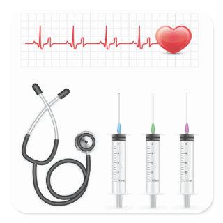 Healthcare Elements Stickers