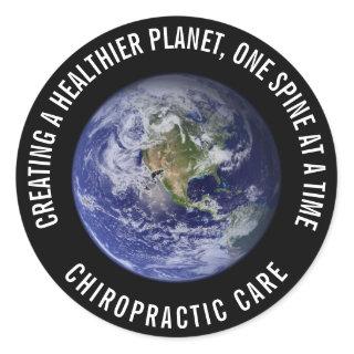 Healthier Planet Chiropractic Stickers