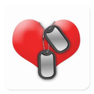 Heart and Dog Tags