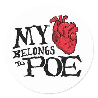 Heart Belongs to Poe Sticker