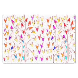 Heart + Blossoms  Tissue Paper