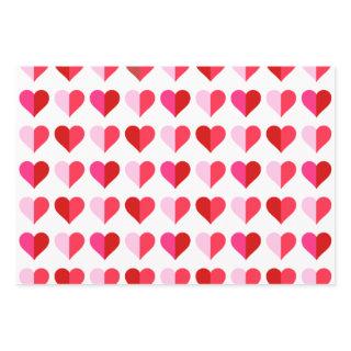 Heart Gift Pattern, Valentine's Day Decoration  Sheets