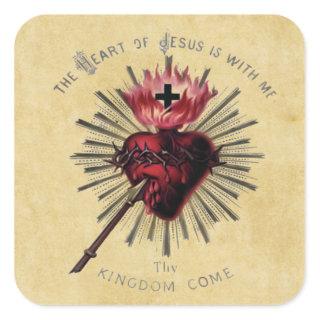 Heart Of Jesus Sticker