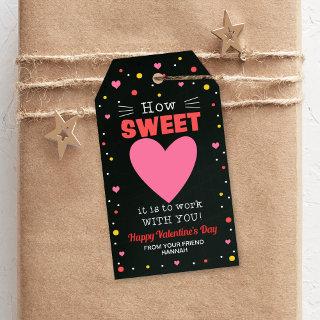 Hearts Gift Tags, Coworker Valentine's Tag