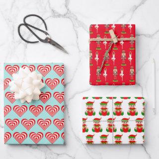 Hearts, Nutcracker and Christmas Elf  Sheets