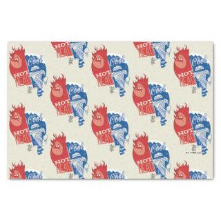 Heat Miser Hot Head & Snow Miser Mr. Cool Tissue Paper