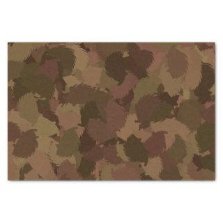 HEDGEHOG modern camouflage Tissue Paper