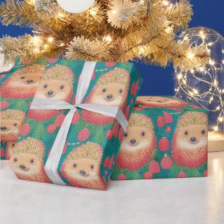 Hedgehogs and Gumdrops Cute Christmas