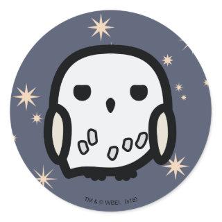 Hedwig Cartoon Character Art Classic Round Sticker