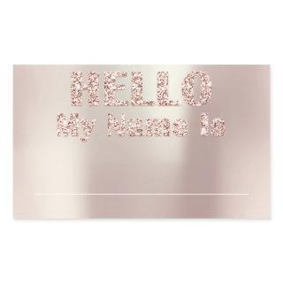 Hello My Name Is Tag Meeting Class Meeting Pearl