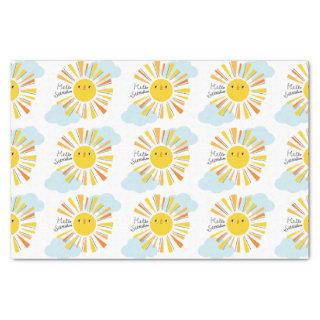 Hello Sunshine Baby Shower Tissue Paper