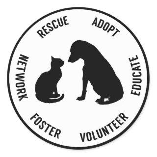 Help Animals Sticker