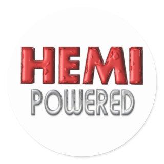 HEMI Powered Classic Round Sticker