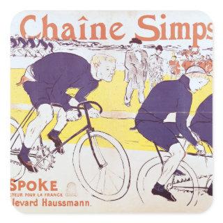 Henri de Toulouse-Lautrec | The Simpson Chain, 189 Square Sticker