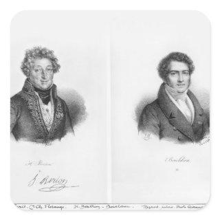 Henri Montan Berton  and Francois Adrien Square Sticker