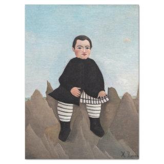 Henri Rousseau - Boy on the Rocks Tissue Paper