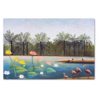 Henri Rousseau - The Flamingoes Tissue Paper