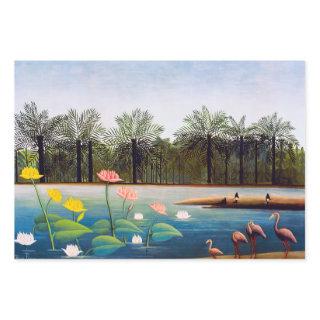 Henri Rousseau - The Flamingoes  Sheets