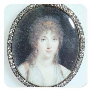 Henriette Lucy Dillon (1770-1853) Marquise de la T Square Sticker