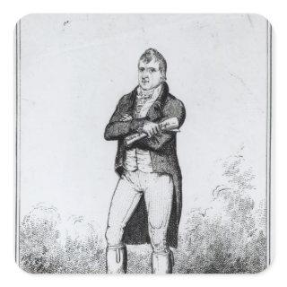 Henry Hunt Esquire  1816 Square Sticker