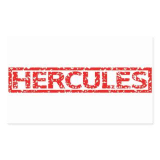 Hercules Stamp Rectangular Sticker