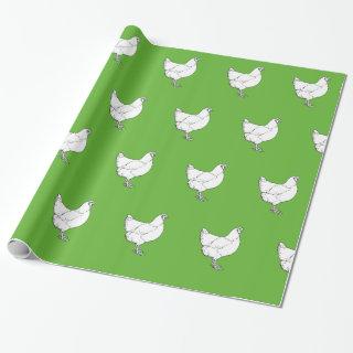 Heritage Breed Chickens - Laying Hens Pattern