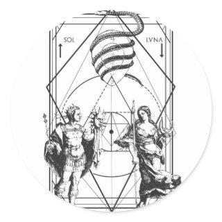 Hermetica Moderna - Cronvs Classic Round Sticker